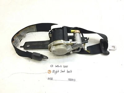 99 01 02 INFINITI G20 PASAJERO LADO DERECHO CINTURÓN DE SEGURIDAD RETRACTOR OEM Foto 1 de 4