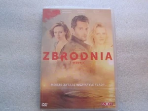 Zbrodnia. Sezon 1 DVD SERIAL POLSKI - POLISH RELEASE - Picture 1 of 2