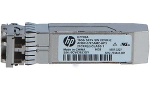 HP - E7Y09A - 16 Go SFP + ondes courtes 1-pack émetteur-récepteur température étendue 16000 - Photo 1/3