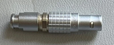 NEW LEMO FGG.0B Circular Push Pull Male Connector 4P Gold FGG.0B.304.CLAD21Z 1pc - Image 1 of 2