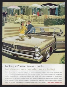 1962 Ad for 1963 PONTIAC BONNEVILLE - Country Club Art by Fitzpatrick & Kaufman - Picture 1 of 1