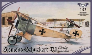 1\72 WWI Siemens-Schuckert D.I early version Bat Project 72006 Plastic Model kit - Picture 1 of 9