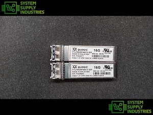2 x QLOGIC 16 GB 850NM SFP+ TRANSCEPTOR ÓPTICO FTLF8529P4BCV-QL - Imagen 1 de 1