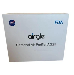 Airgle AG25 Personal Air Purifier Size 241 x 241 x 70mm Titanium Pro UV Module - Picture 1 of 7