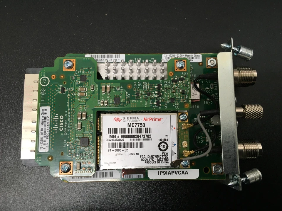 Cisco EHWIC-4G-LTE-VZ, Verizon 4G LTE Enhanced High Speed Interface 73-13256-03 - Image 1 of 1