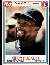 1990 Post Cereal  #3 Kirby Puckett
