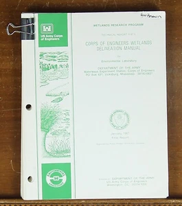 Army Corps of Engineers Wetlands Delineation Manual (Technical Report Y-87-1) - Bild 1 von 7