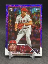 2023 Topps Update PURPLE Foil 334/799 Ben Joyce Rookie Card RC Angels US195 SP