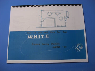 White 782 Sewing Machine Manual - Printed - Image 1 of 4
