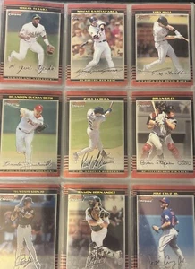 2002 Bowman Chrome MLB Trading Cards-You Pick- - Picture 1 of 196