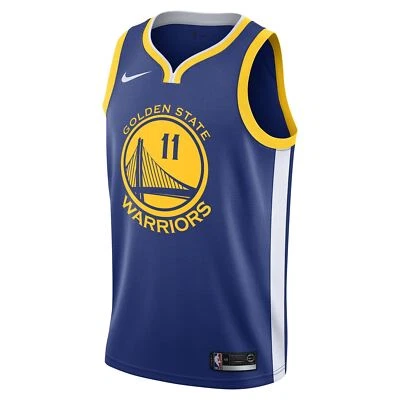 [864475-497] Camiseta deportiva para hombre Nike NBA GS Warriors Klay Thompson Icon Swingman Foto 1 de 2