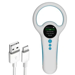 Handheld Microchip Scanner Rechargeable Animal Chip ID Reader Support FDX-B I... - Picture 1 of 8