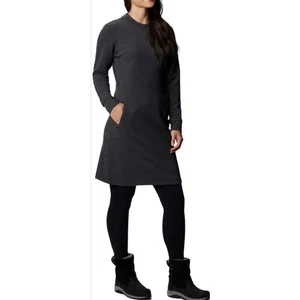 Columbia Kleid Firwood Ottoman Langarm Damen Gr. XL Neu ohne Etikett gerippte Taschen - Bild 1 von 5