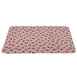 Pet Dog Fleece Throw Blanket (Beige) Dog house mat Cat house mat - Picture 1 of 12