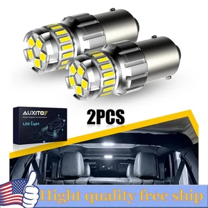 2X AUXITO BA15S P21W 1156 7506 Backup Reverse Light White Xenon LED Bulb 23SMD A - Picture 1 of 13