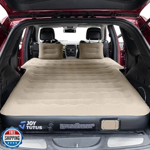 JOYTUTUS SUV Colchón Inflable para Exterior Coche Camping, Flocado Suave y Ex - Imagen 1 de 5