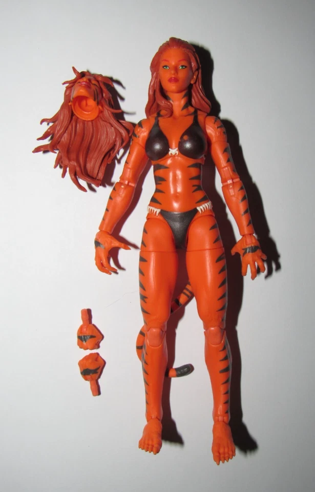 Figura Leyendas Marvel Tigra Serie Retro Completa Excelente Foto 1 de 1