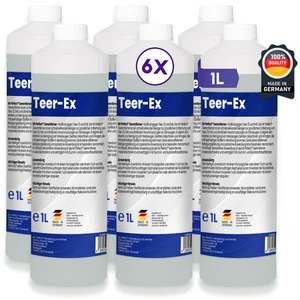 Mr Perfect® Dissolvant de Goudron Professionnel Voiture 6x1L Bitume Dissolvant Huile Graisse - Photo 1/7