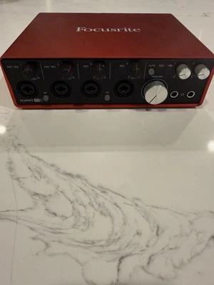 Focusrite Scarlett 18i8 (2nd Gen) 18 Channel USB Audio Interface - Red - Image 1 of 4