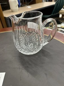 Waterford Lismore 6 ¼” 32 Ounce Water Pitcher Jug with Ice Lip - Picture 1 of 5