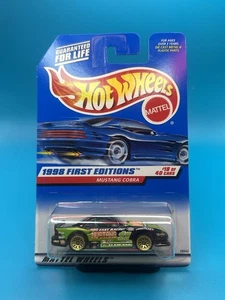 1998 First Editions Hot Wheels Ford Mustang Cobra #18/40 Mattel #665 “NEW” - Picture 1 of 4