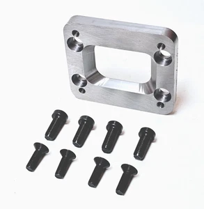 T3 Undivided Header Manifold to T4 Turbocharger Inlet Flange Adapter Kit USA 1/2 - Bild 1 von 3