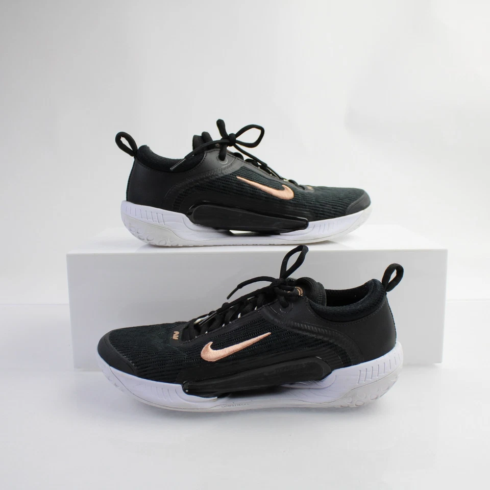 Nike Court Tennis Shoe Women's Black/Copper Used - Image 1 of 1