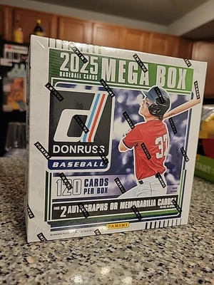2025 Donruss Baseball Mega Box Factory Trading Cards 2 Autos /Memorabilia - Image 1 of 3