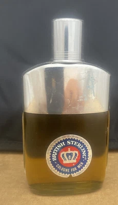 Loción para después del afeitado BRITISH STERLING 3,8 OZ de colección Speidel Textron EE. UU. años 70-80 Foto 1 de 4