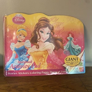 New Sealed 2016 Disney Princess “Classic Beauties” Story Activity Pad 22” X 16” - Picture 1 of 14