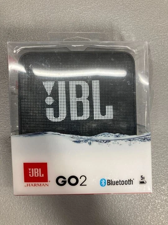 JBL GO 2 Portable Waterproof Dustproof Bluetooth Speaker - blk mr - Image 1 of 1