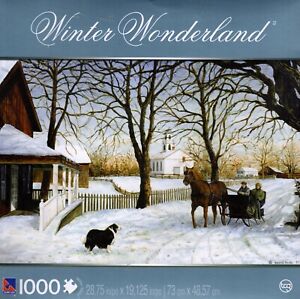 Winterwunderland - 1000-teiliges Puzzle