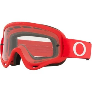 Oakley O Frame MX Goggles Moto Red/Clear Lens Off-Road Motocross - Picture 1 of 4