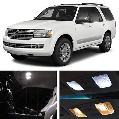 Kit de paquete interior de 6 luces LED blancas para Lincoln Navigator 2000-2006 Foto 1 de 4
