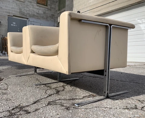 Mid Century Lounge Chair Geoffrey Harcourt Artifort Sofa Dutch Model 042 043 Cover