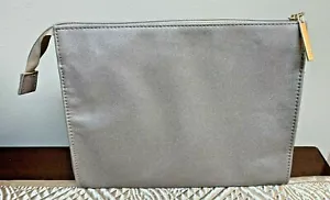 New - Lancome Makeup Bag Taupe - Picture 1 of 3