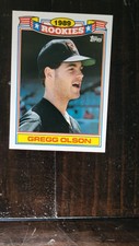1990 TOPPS ROOKIES GREGG OLSON
