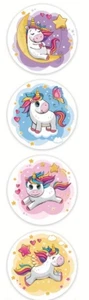 40 Stück " Einhorn " Aufkleber Sticker #Modell 11 - Bild 1 von 1