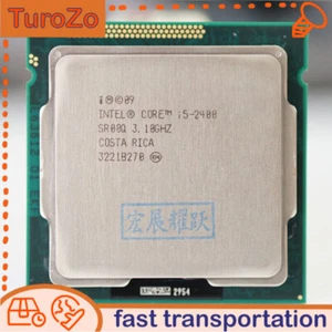Intel i5-2400 Core SR00Q 3.1 GHz Quad-Core LGA 1155 Socket H2 CPU Processor - Picture 1 of 4