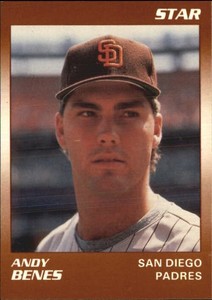 1990 (PADRES) Star Benes #10 Andy Benes/San Diego Padres