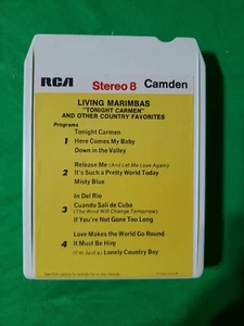 Living Marimbas Tonight Carmen RCA Camden Eight 8 Track Tape et212 - Bild 1 von 4