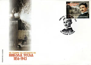 Rep.of North Macedonia/2006/FDC/Science/Nikola Tesla/Physicist - Picture 1 of 1