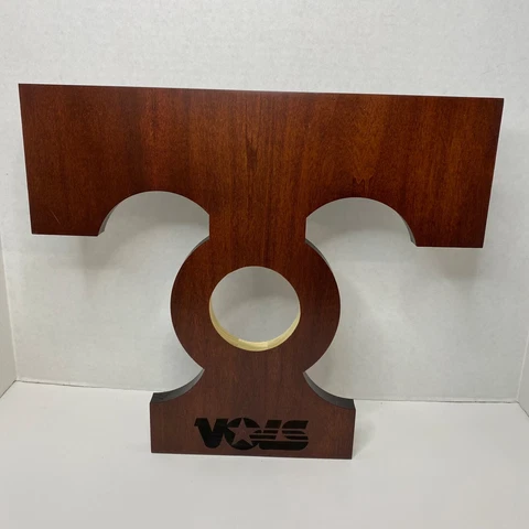 Tennessee Volunteers Vols Wood Wall Clock Logo Frame Picture Display NCAA Plaque Cover