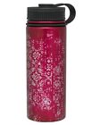 New Gaiam 18 Oz. Stainless Steel Water Bottle For Hot Or Cold Drinks Nwt