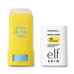 e.l.f. Cosméticos Suntouchable Invisi-Stick FPS 50 Transparente 0.63 OZ CADUCIDAD 8/26 - Imagen 1 de 6