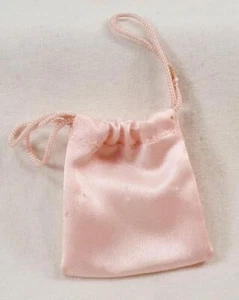 Pink Drawstring Slipper Bag Barbie Ballerina #989 Skipper Ballet Class #1905 #2 - Picture 1 of 5