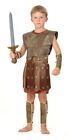 Boys Roman Warrior Centurion Gladiator Fancy Dress Costume Book Week 6-8 New