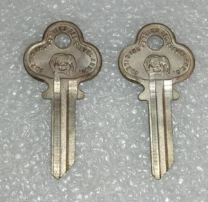 Juego de 2 llaves en blanco marca Curtis EL5 EL-5 - Imagen 1 de 2