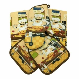 Home Collection-Chef Themed Choose towels, potholders oven mitt - Picture 1 of 6