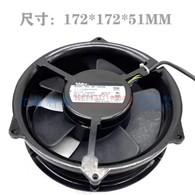 Ventilador de refrigeración de alto flujo de aire de metal NIDEC Y17L54BS1AA5-09E02 DC54.5V 0.90A Foto 1 de 4